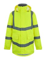 Hi-Vis Pro Contract Dover Parka Jacket – Yellow