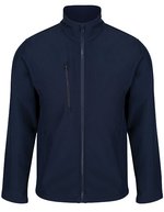 Regatta Professional Ablaze 3-Lagen Softshelljacke mit Druckfunktion, Black/Black S, RG610 – Blu navy/Blu navy