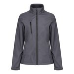 Regatta Professional Softshelljacke 3-Layer bedruckbar für Damen, Black/Black 44 (18), RG613 – Bild 3