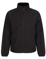Regatta Professional Wasserabweisendes Mikrofleece mit Ripstop-Einsätzen, Black/Black S, RG615 – Bild 2