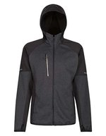Regatta Professional Hybrid Fleecejacke mit Stretch-Einsätzen, Grey Marl/Black S, RG620 – Bild 2