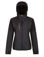 Regatta Professional Hybrid Fleecejacke mit RFID-Schutz für Damen, Grey Marl/Black 36 (10), RG621 – Bild 2