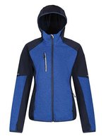 Regatta Professional Hybrid Fleecejacke mit RFID-Schutz für Damen, Grey Marl/Black 36 (10), RG621 – Oxford Blue Marl/Navy