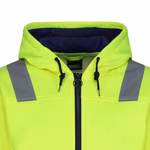 Regatta High Visibility Hochsichtbarer Fleece-Hoodie mit Kapuze, Orange/Navy S, RG6250 – Bild 5