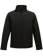 Bedruckbare Softshell-Jacke Ablaze 2-lagig – Black/Black