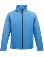 Regatta Professional Bedruckbare Softshell-Jacke Ablaze 2-lagig, Extreme Green/Black XL, RG628 – French Blue/Navy
