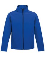 Regatta Professional Bedruckbare Softshell-Jacke Ablaze 2-lagig, Extreme Green/Black XL, RG628 – New Royal/Black