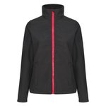 Regatta Professional Softshell-Jacke mit Druckoption für Damen, Navy/French Blue 46 (20), RG629 – Bild 3