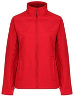 Regatta Professional Uproar Softshell-Jacke mit Taschen für Damen, Black/Black 32 (6), RG645 – Classic Red/Seal Grey (Solid)