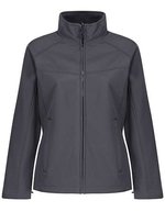 Regatta Professional Uproar Softshell-Jacke mit Taschen für Damen, Black/Black 32 (6), RG645 – Seal Grey (Solid)