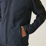 Regatta Professional Hydroforce Softshell-Jacke mit Ripstop-Details, Black/Black M, RG650 – Bild 5