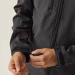 Regatta Professional Giacca da lavoro Softshell resistente con fodera, Seal Grey (Solid)/Black S, RG651 – immagine 5