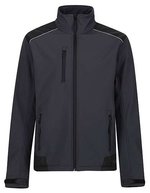 Regatta Professional Strapazierfähige Softshell Arbeitsjacke mit Futter, Seal Grey (Solid)/Black S, RG651 – Seal Grey (Solid)/Black