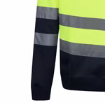 Regatta High Visibility High-Visibility Sweatshirt with Reflectors, Yellow S, RG6560 – image 6