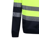 Regatta High Visibility Hochsichtbares Sweatshirt mit Reflektoren, Orange S, RG6560 – Bild 6