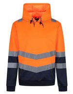Regatta High Visibility Hi-Vis Hoodie mit reflektierenden Streifen, Orange S, RG6630 – Bild 1