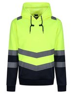 Regatta High Visibility Hi-Vis Hoodie mit reflektierenden Streifen – Yellow