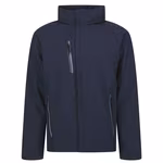 Regatta Professional Apex Softshell Jacket with Hood, Navy S, RG670 – image 3