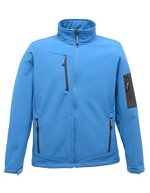 Regatta Professional Softshell-Jacke Arcola mit 3-Lagen-Membran, Black/Seal Grey (Solid) XL, RG674 – French Blue/Seal Grey (Solid)