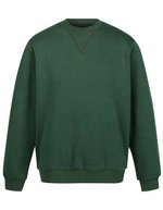 Regatta Professional Pro Crew Neck Sweat aus Bio-Baumwolle, Black XS, RG6860 – Dark Green