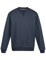 Regatta Professional Pro Crew Neck Sweat aus Bio-Baumwolle, Black XS, RG6860 – Seal Grey