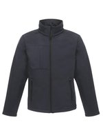 Regatta Professional Softshell Jacke Octagon II, wasserdicht, Black/Black XS, RG688 – Marine/Phoque Gris (Uni)