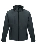 Regatta Professional Softshell Jacke Octagon II, wasserdicht, Black/Black XS, RG688 – Phoque Gris (Uni)/Noir