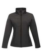 Regatta Professional Softshell-Jacke Octagon II, wasserdicht, Black/Black 42 (16), RG689 – Seal Grey (Solid)/Black