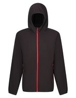 Regatta Professional Navigate Kapuzen-Fleecejacke mit Reißverschluss, Black/Seal Grey S, RG690 – Bild 2