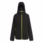 Regatta Professional Navigate Hooded Fleece Jacket with Zip, Black/Seal Grey S, RG690 – Black/Lime