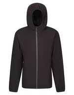 Regatta Professional Navigate Kapuzen-Fleecejacke mit Reißverschluss, Black/Seal Grey S, RG690 – Nero/Foca Grigio