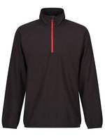 Navigate Half Zip Fleece Pullover Herren – Black/Classic Red