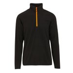 Navigate Half Zip Fleece Pullover Herren – Black/Orange Pop
