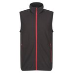 Regatta Professional Fleece Bodywarmer mit Stretch-Einfassungen, Black/Classic Red S, RG695 – Bild 3