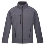 Regatta Professional Premium Softshell-Jacke mit Taschen, Black/Iron S, RG699 – Bild 3