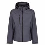Regatta Professional Veste softshell Venturer 3 couches avec capuche, Black/Black S, RG701 – image 3