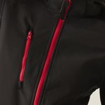 Regatta Professional Softshell-Jacke 3-lagig mit Kapuze für Damen, Black/Black 46 (20), RG702 – Bild 6