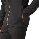 Regatta Professional Navigate 2-Layer Softshelljacke mit Kapuze, Black/Classic Red S, RG705 – Bild 5