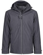 Regatta Professional Erasmus 4-in-1 Softshell Jacke, Black/Black XXL, RG713 – Foca Grigio/Foca Grigio