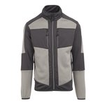 Regatta Professional E-volve Knit Effect Stretch Midlayer Jacke, Ash (Heather)/Black XS, RG720 – Bild 3