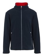 Regatta Professional Fleecejacke aus recyceltem Polyester, Navy/Classic Red S, RG725 – Blu navy/Classico Rosso