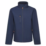 Regatta Professional Giacca Softshell riscaldata Thermogen Powercell 5000, Navy/Magma Orange L, RG739 – immagine 3