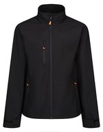 Regatta Professional Beheizte Softshell-Jacke Thermogen Powercell 5000, Black/Magma Orange S, RG739 – Bild 2