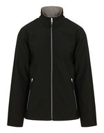 Regatta Professional Ascender 2-Layer Softshell-Jacke mit Fleecefutter, Navy/Classic Red S, RG762 – Bild 2