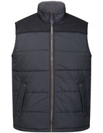 Regatta Professional Gestepptes Fleece-Bodywarmer mit Taschen, Black S, RG806 – Seal Grey (Solid)/Black