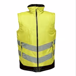 Regatta High Visibility Hi-Vis Vest with Thermo-Guard Insulation, Orange/Navy S, RG840 – image 3
