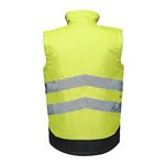 Regatta High Visibility Hi-Vis Weste mit Thermo-Guard Isolierung, Orange/Navy S, RG840 – Bild 4