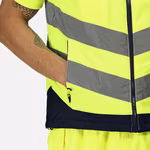 Regatta High Visibility Hi-Vis Vest with Thermo-Guard Insulation, Orange/Navy S, RG840 – image 5