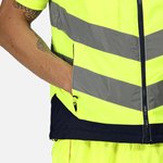 Regatta High Visibility Hi-Vis Weste mit Thermo-Guard Isolierung, Orange/Navy S, RG840 – Bild 5