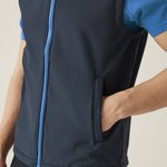 Regatta Professional Ablaze Printable Softshell Bodywarmer Schwarz, Black/Black S, RG844 – Bild 5